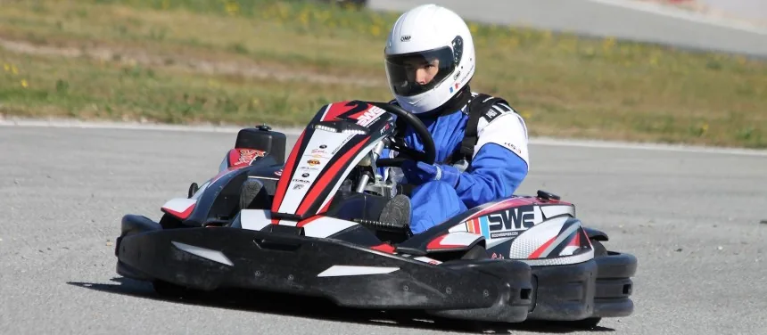 Hugo CATALANO en karting